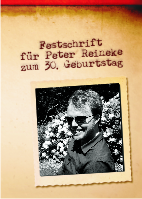 Festschrift für Peter Reineke. zum.30.Geburtstag (R. Czupryniak)